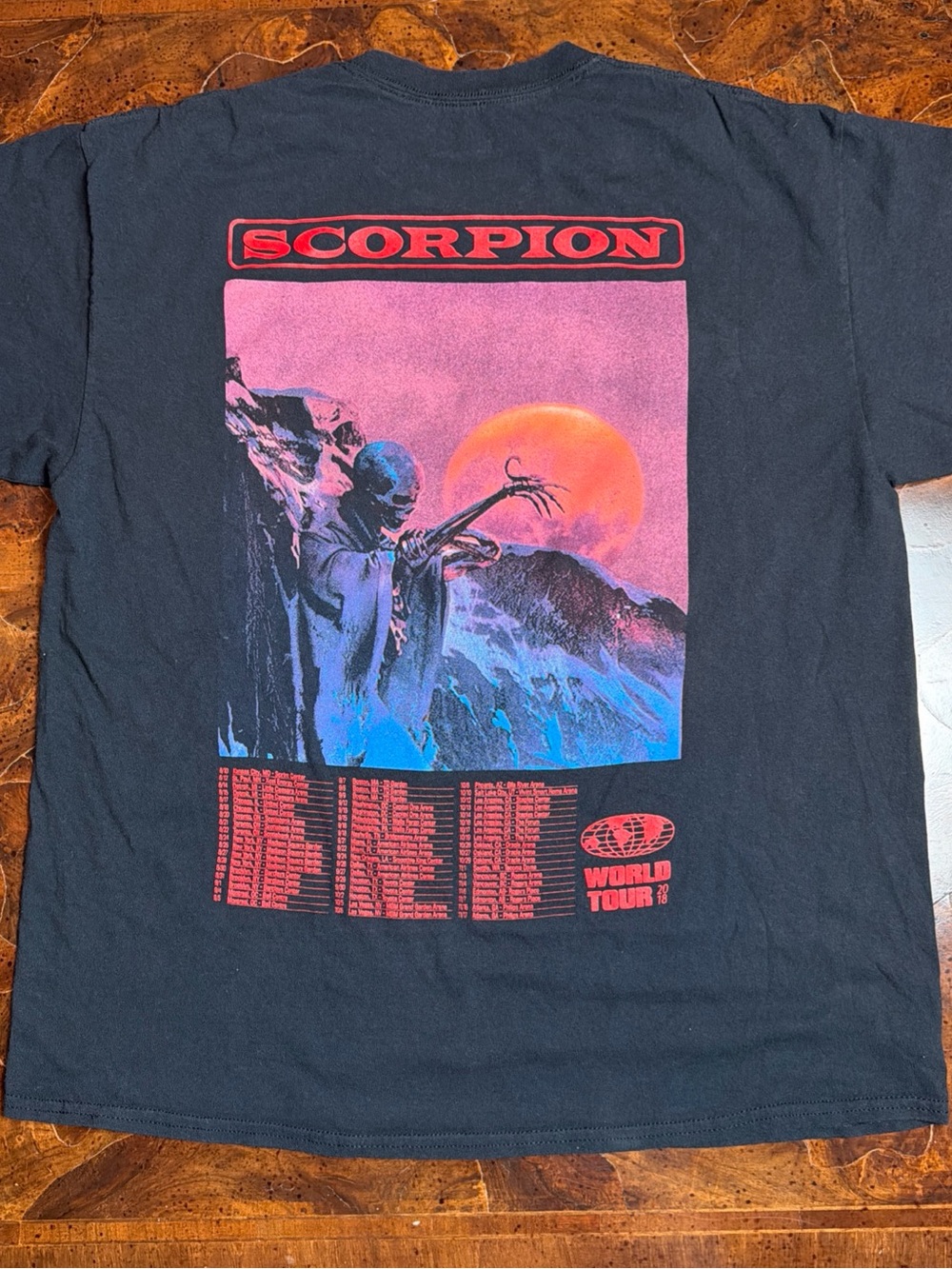Scorpion Graphic Short Sleeve Tee - Black